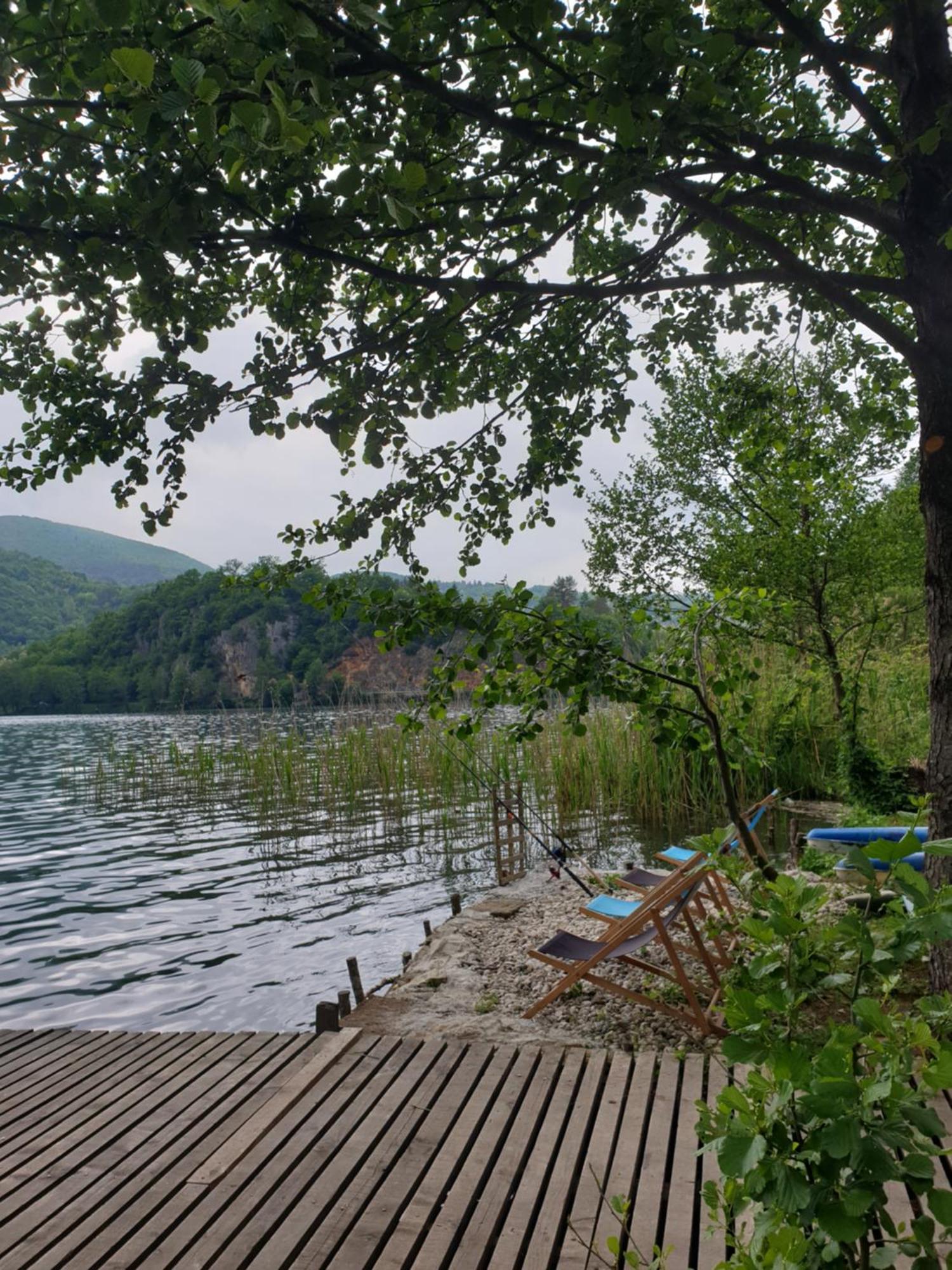 Jajce Lake Cottage-Plivsko Jezero Kültér fotó