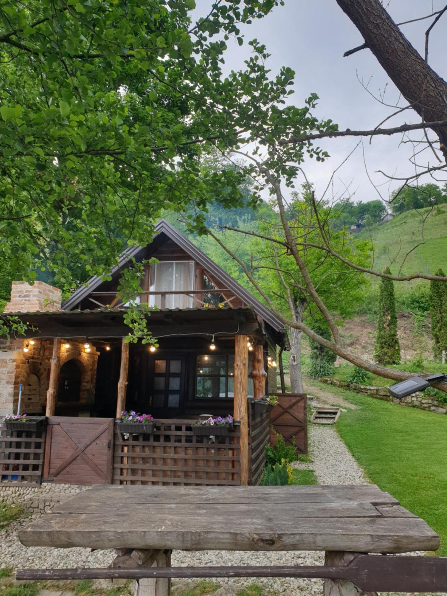 Jajce Lake Cottage-Plivsko Jezero Kültér fotó